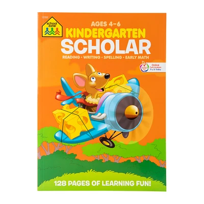 school zone® kindergarten scholar workbook