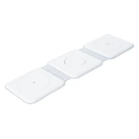 3-in-1 foldable wireless charger for AirPods®, Apple Watch® & phone 17.5W
