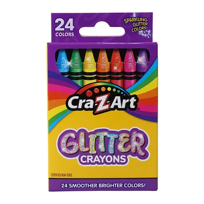 cra-z-art® glitter crayons 24-pack