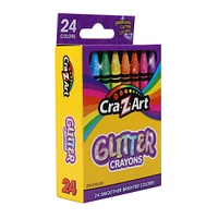 cra-z-art® glitter crayons 24-pack