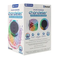 color changing chandelier bluetooth® wireless shower speaker