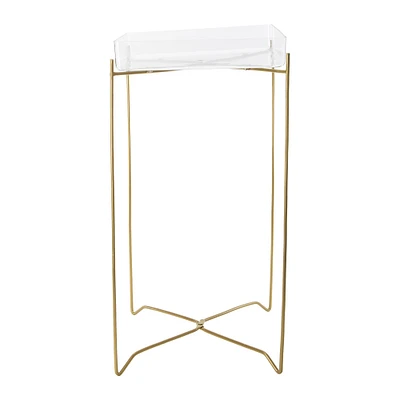 clear accent table 23in x 11.61in