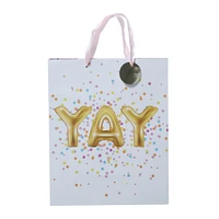 large confetti gift bag 12.75in x 10.37in