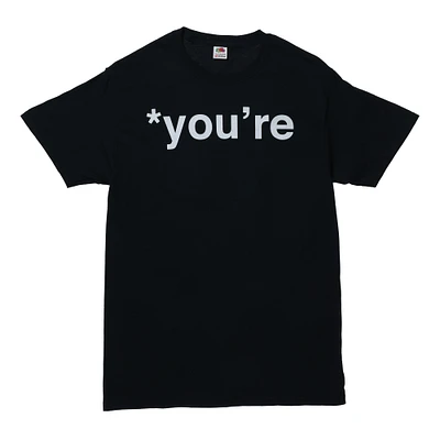 ' *you're'' graphic tee