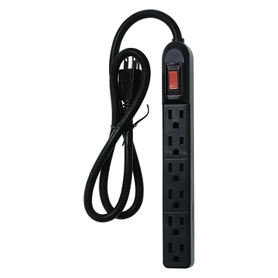 6-outlet power strip 3ft long