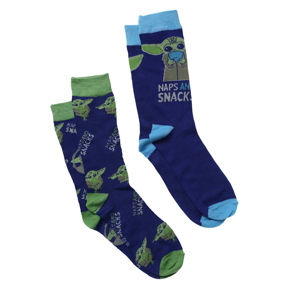 Star Wars mens crew socks 2-pack