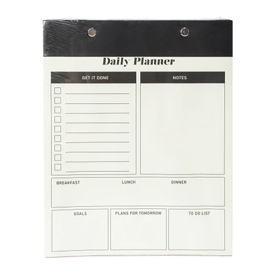 daily planner desk pad 8in x 10in