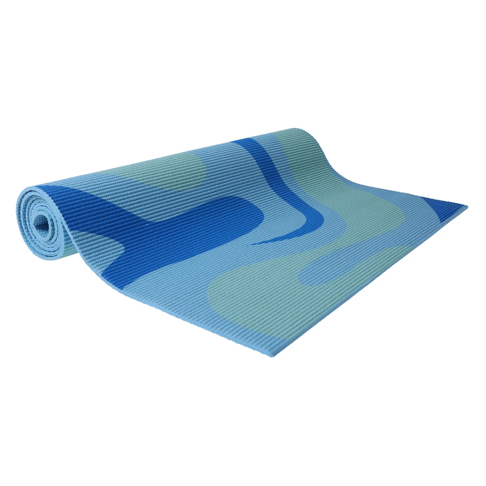 Wavy Print Yoga Mat 6mm