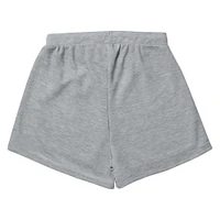 gray fleece icon shorts