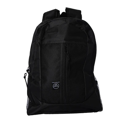 front mesh pocket backpack 16in