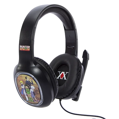 hunter x hunter™ wired LED gaming headphones with rotating microphone