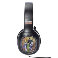 hunter x hunter™ wired LED gaming headphones with rotating microphone