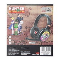 hunter x hunter™ wired LED gaming headphones with rotating microphone