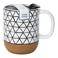 travel mug with cork bottom 12 fl.oz
