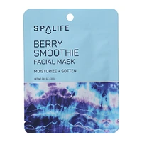 spa life berry smoothie facial mask 0.81oz