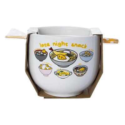 gudetama™ bowl with chopsticks set