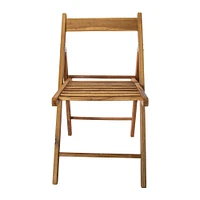 wooden folding chair 19.48in x 30.9in