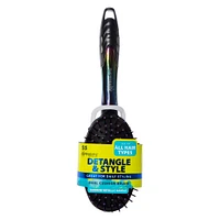 expressions® detangle & style oval cushion hairbrush