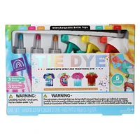 tie dye kit with 6 dyes & stencils