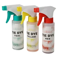 tie dye kit with 6 dyes & stencils