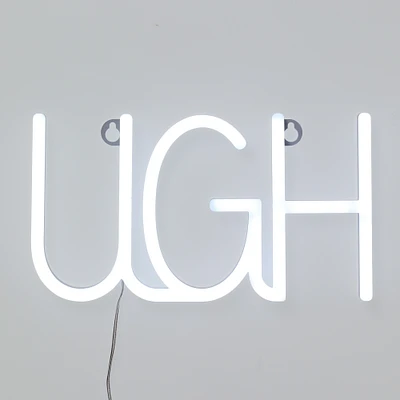 'ugh' LED wall light 5.98in x 10.87in