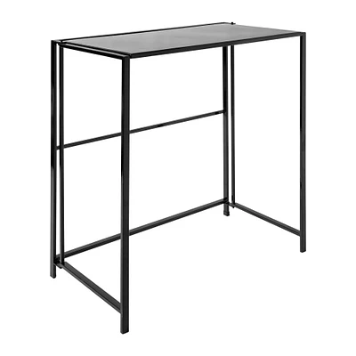 portable folding metal desk