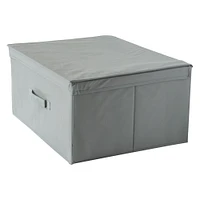 collapsible under the bed bin with lid 19.68in x 15.74in