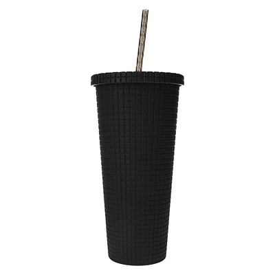 Matte Squares Tumbler 24oz