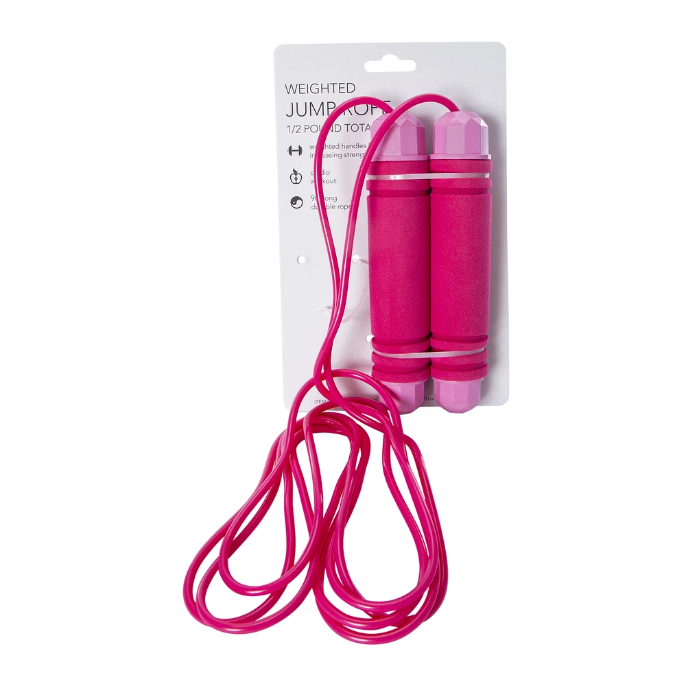 weighted jump rope 9ft