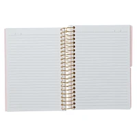 3-in-1 jumbo spiral journal with dotted, lined & blank pages