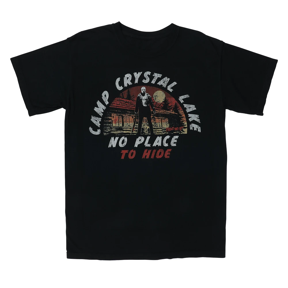 friday the 13th® camp crystal lake graphic tee