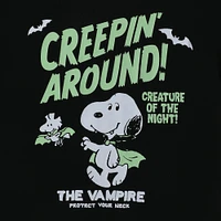 peanuts® vampire snoopy halloween graphic tee