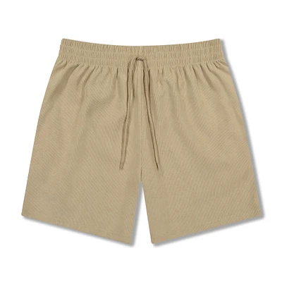 young mens green corduroy shorts