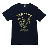 'skaters gonna skate' graphic tee