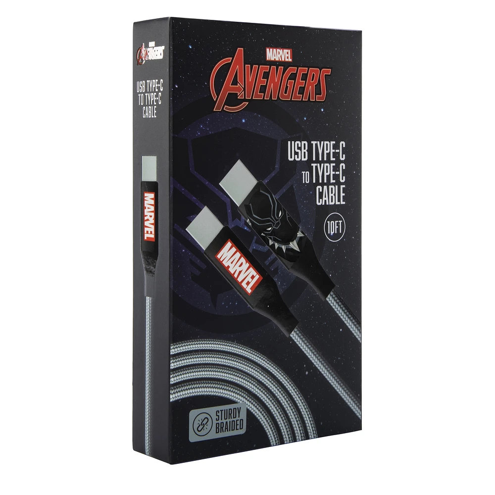 10ft Marvel USB Type-C cable