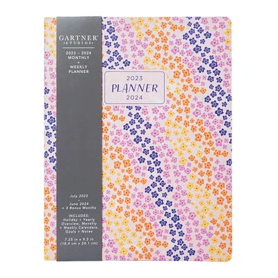 2023-2024 monthly & weekly planner 7.3in x 9.5in