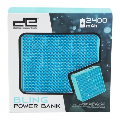 2400mAh Bling Power Bank