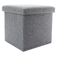 foldable storage cube with lid