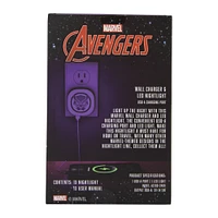 Marvel Avengers wall charger & LED nightlight