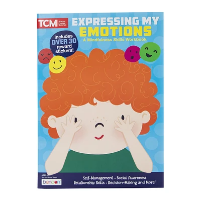 TCM 'expressing my emotions' mindfulness workbook for kids