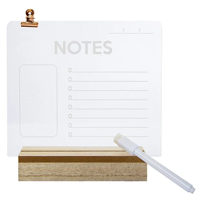 dry erase LED memo board 7.87in x 7.86in