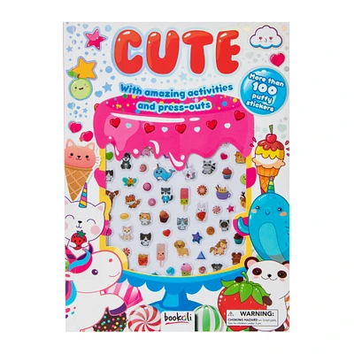 cute activities & fun press-outs with over 100 puffy stickers