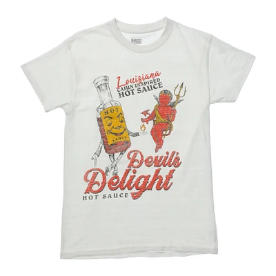 devil's delight hot sauce graphic tee