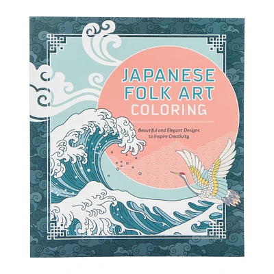 japanese folk art coloring book
