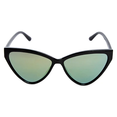angular cat eye sunglasses
