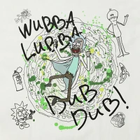 rick and morty™ wubba lubba dub graphic tee