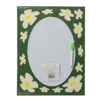 tufted frame dry erase board 15.7in x 11.8in