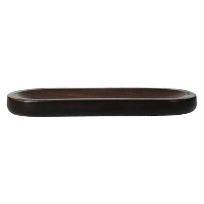 decorative wooden tray 11in