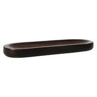 decorative wooden tray 11in