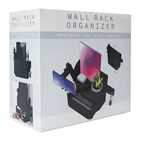 wall rack organizer & phone holder